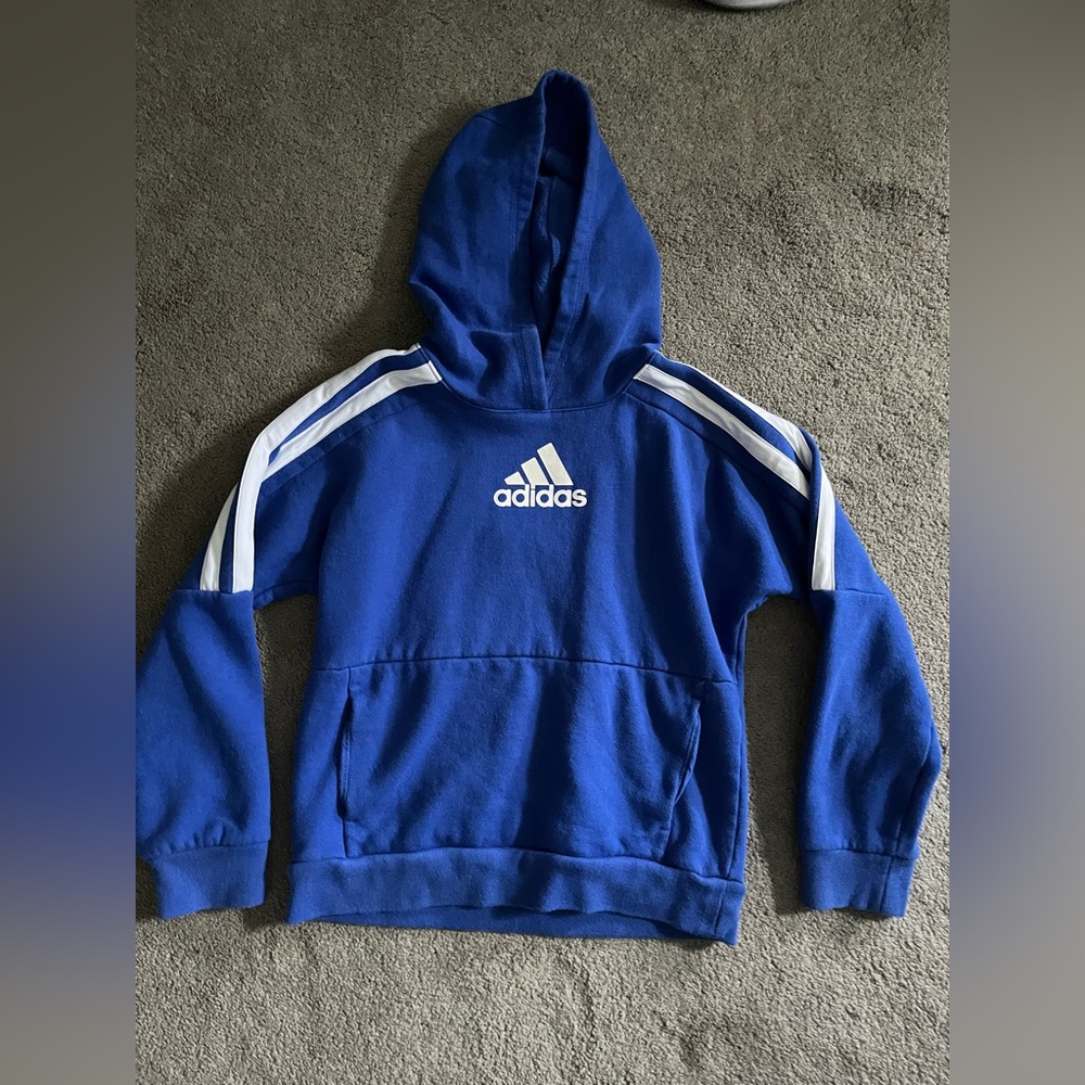 Boys adidas hoodie sweatshirt